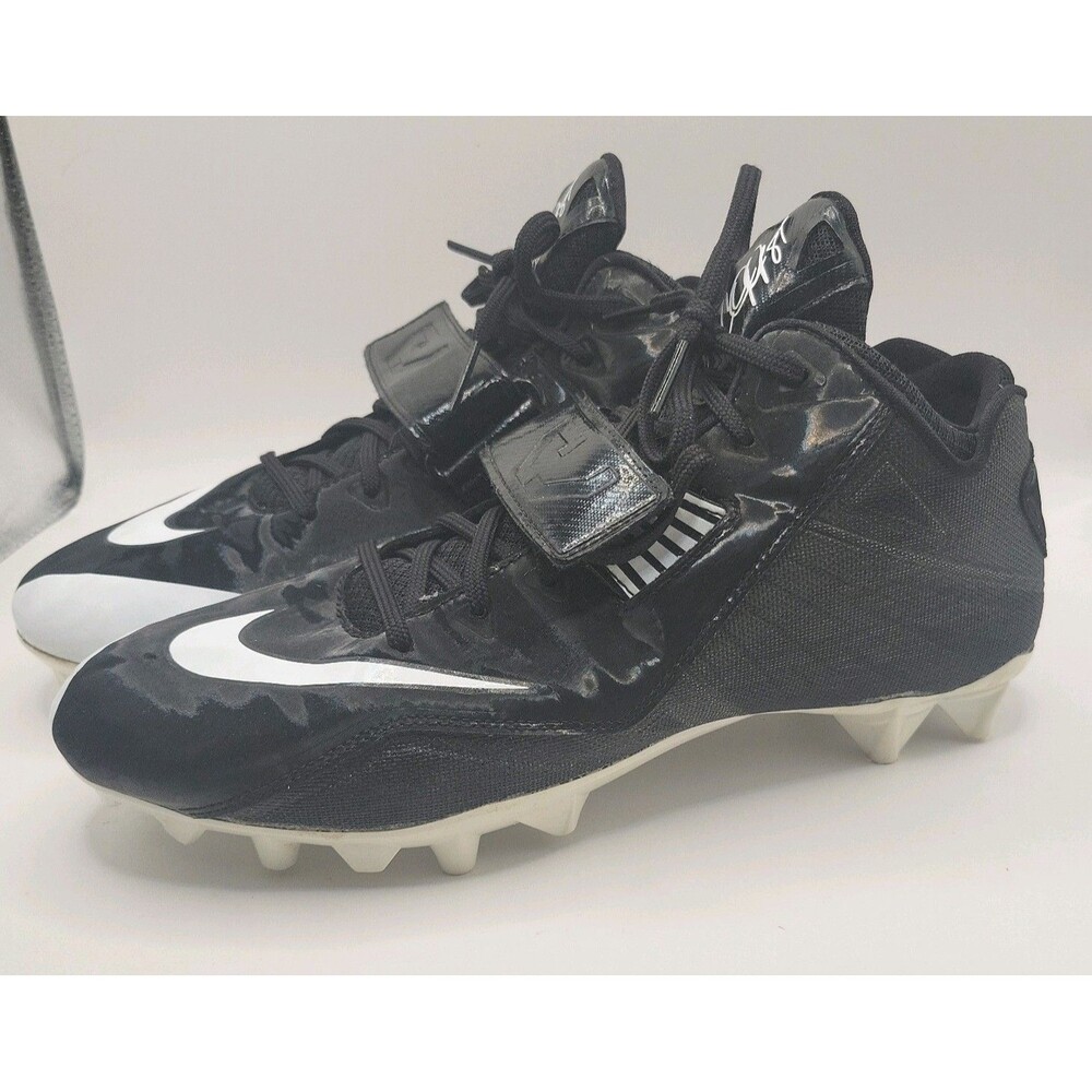 Nike CJ Elite 2 TD Football Cleats Men’s Size 12 Black Calvin Johnson Megatron